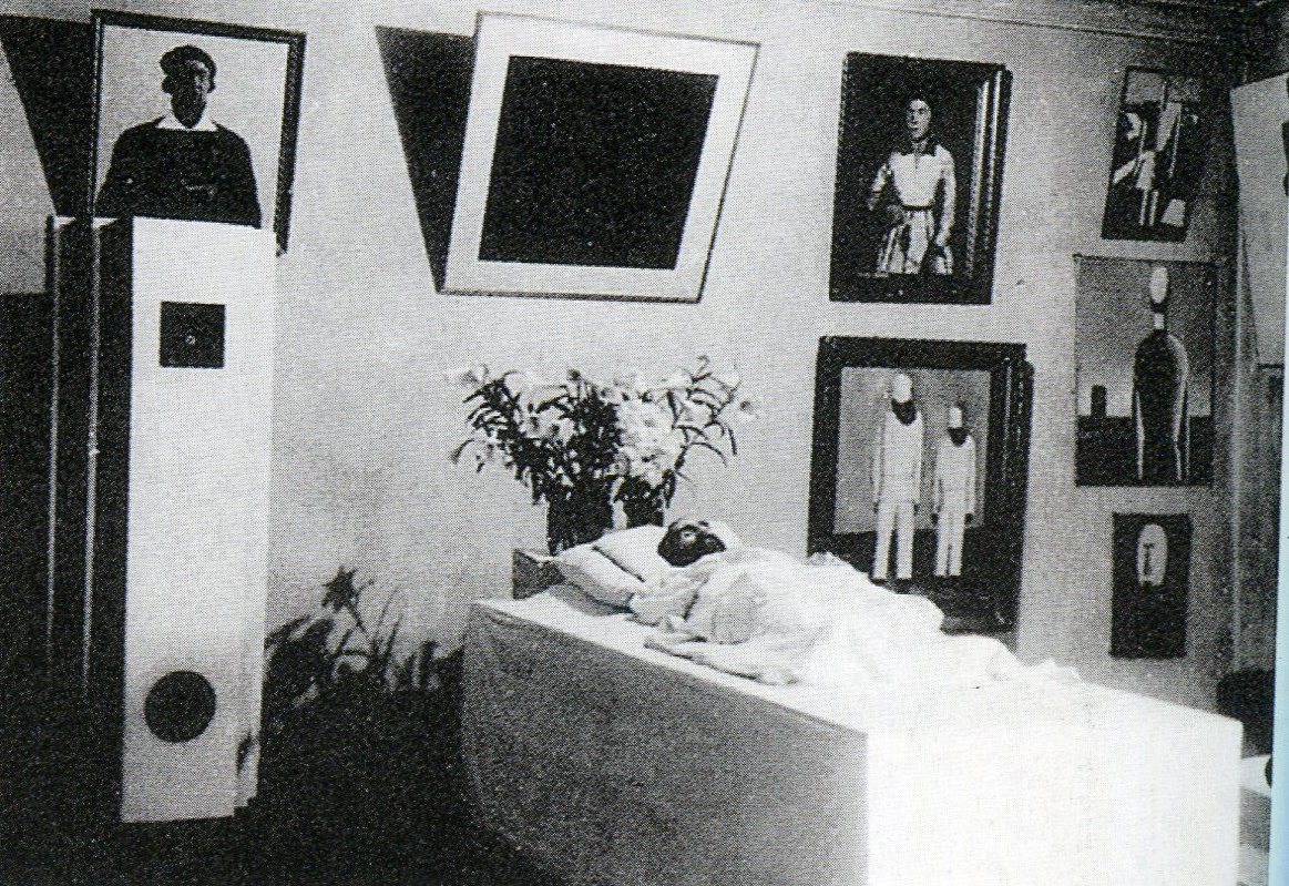 Malevitch laid out after his death