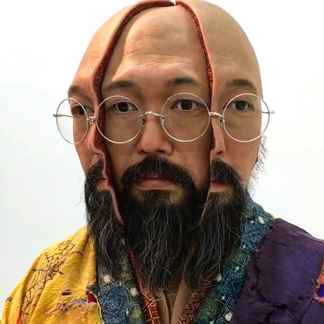 Takashi Murakami 'Split' self portrait
