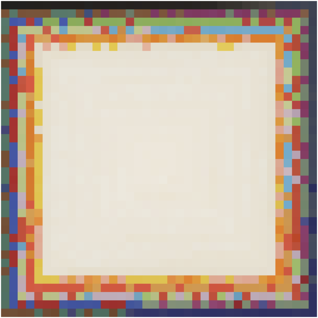 EK spectrum colors ordered by Brightness in a spiral
