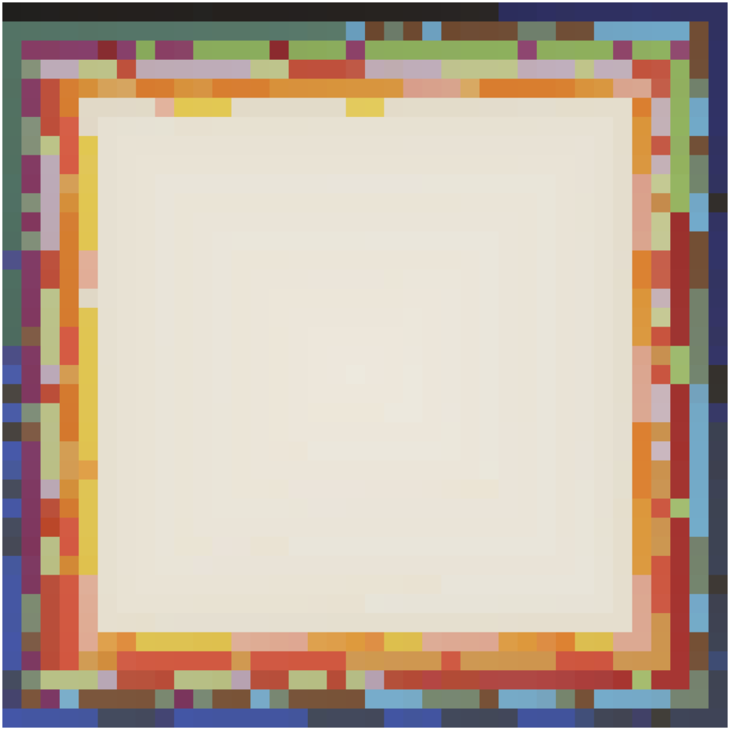 EK spectrum colors ordered by Color in a spiral